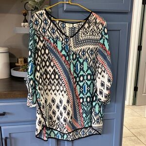 Women's Geometric Print Tunic